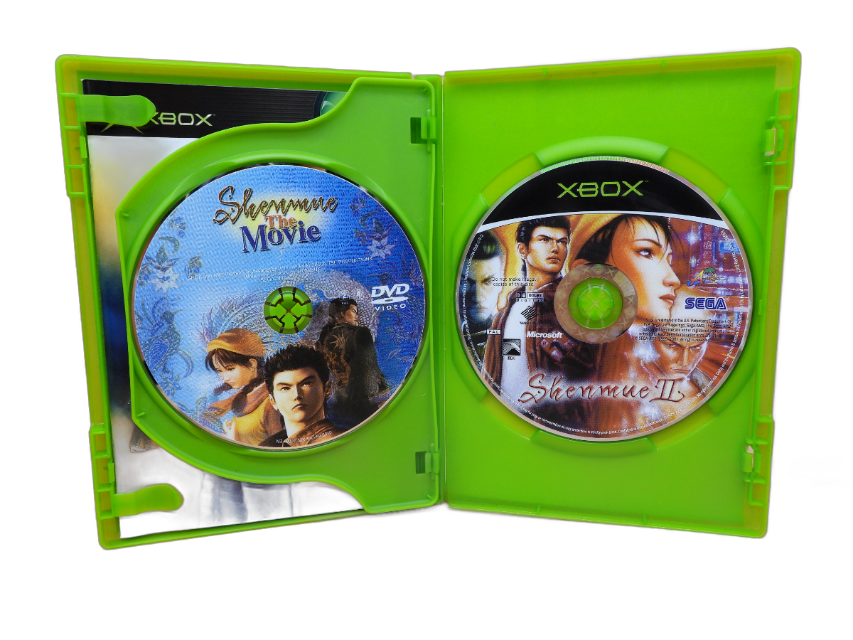 Shenmue Ii Xbox Pal Game With Shenmue Movie Dvd Sega