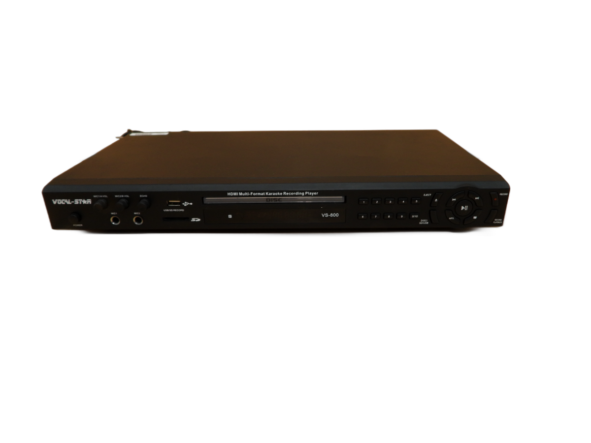 Vocal Star Vs 800 Hdmi Multi Format Karaoke Player Recorder NO ACCESSORIES