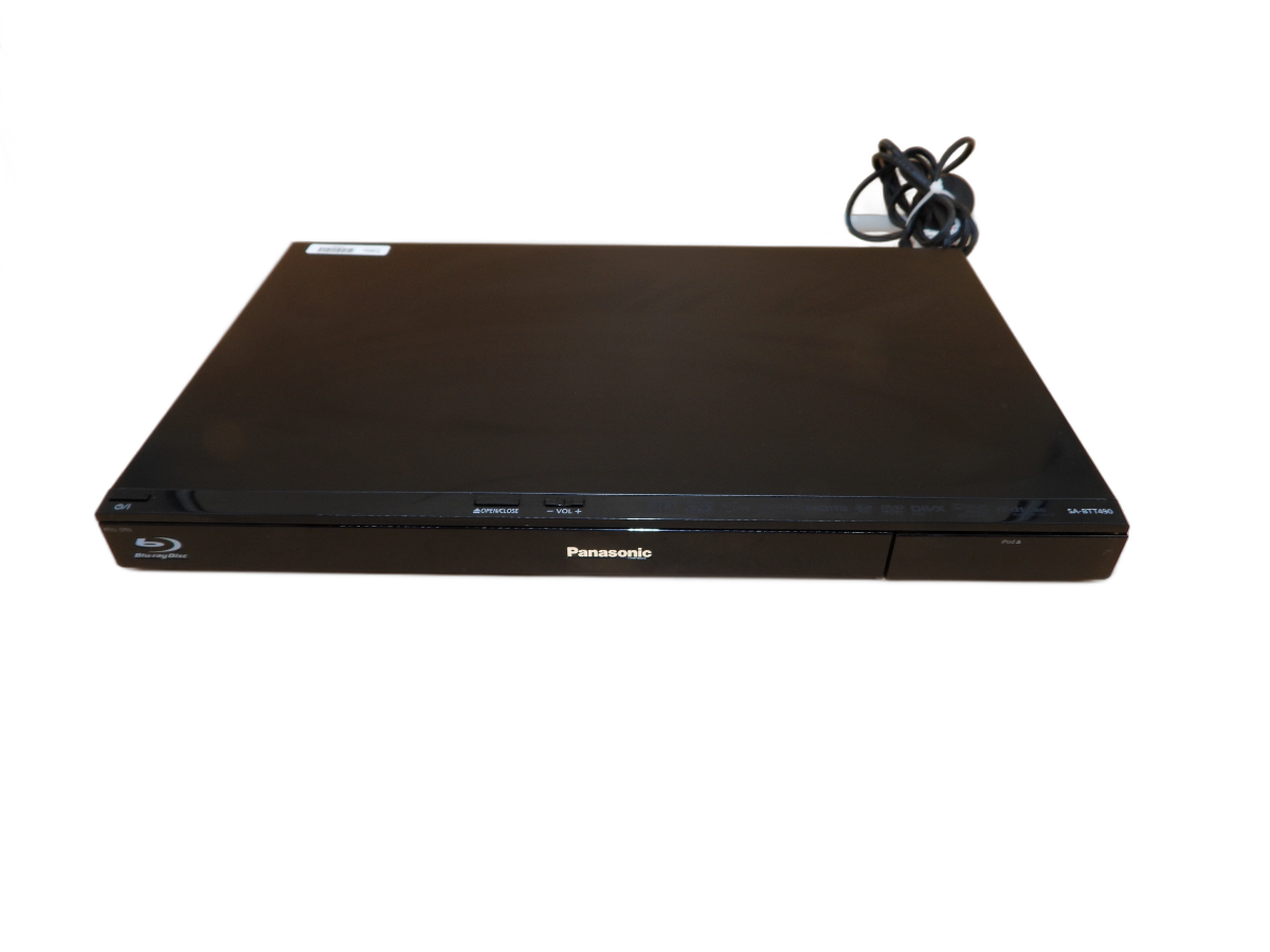 Panasonic Sa Btt490 Home Theater System Blu-Ray / DVD Player NO REMOTE