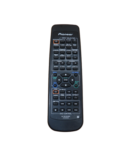 Pioneer Axd3038 Remote Control