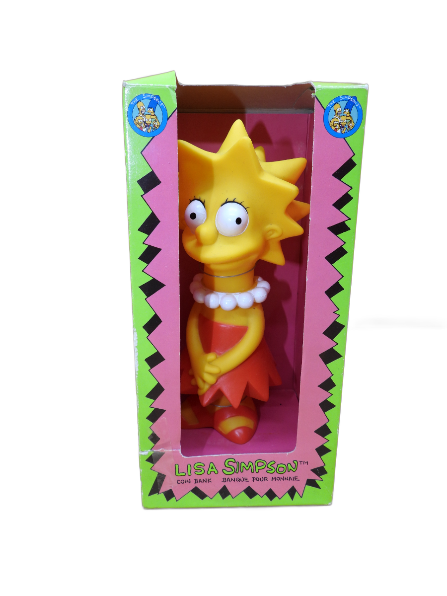Lisa Simpson Coin Bank the Simpsons Collectible Street Kids