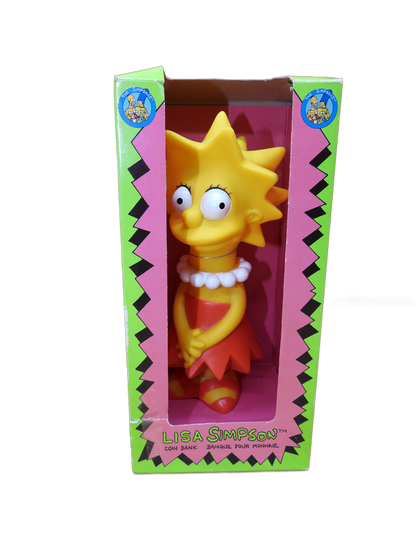 Lisa Simpson Coin Bank the Simpsons Collectible Street Kids