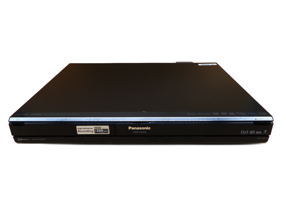 Panasonic Dmr Xw450 500gb Dvd Hdd Recorder Player Hdmi Usb Tuner