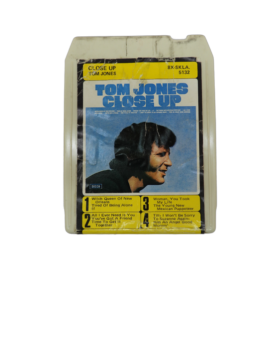 Tom Jones Close Up 8 Track Tape Decca