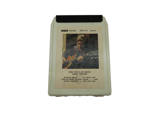 John Denver Poems Prayers Promises 8 Track Tape Rca Victor P8s
