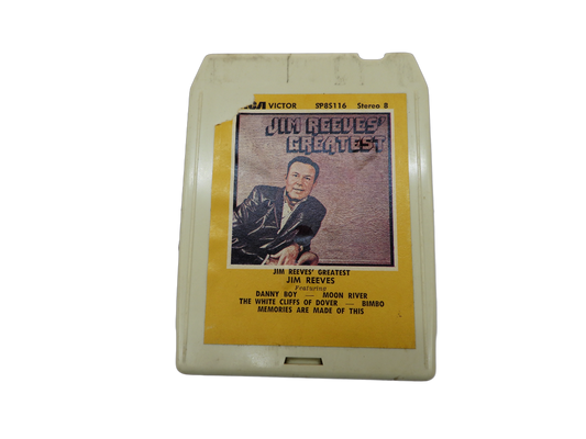 Jim Reeves Greatest Hits 8 Track Tape Rca Victor