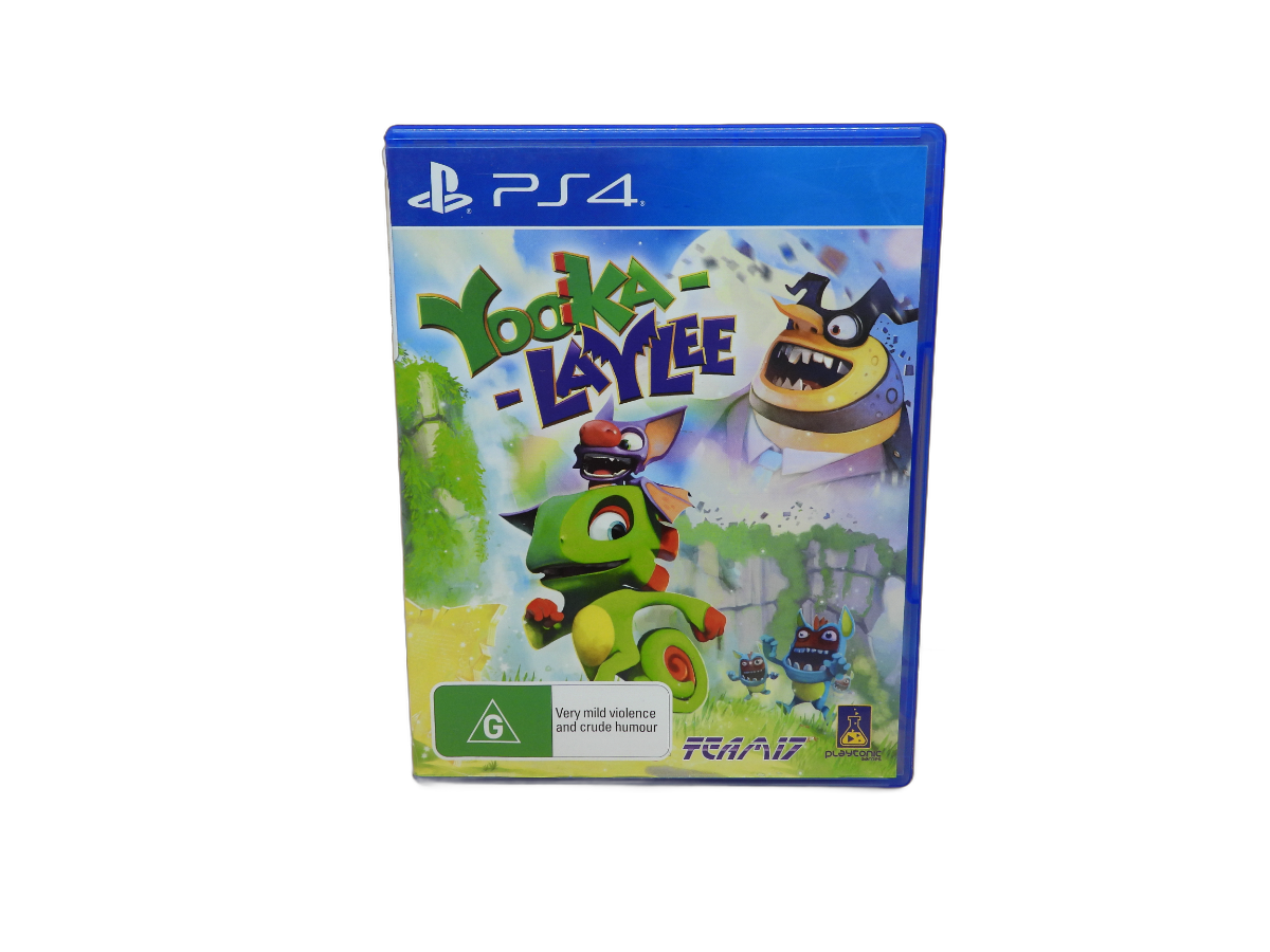 Yooka Laylee PS4 Platformer Game Playtonic Games