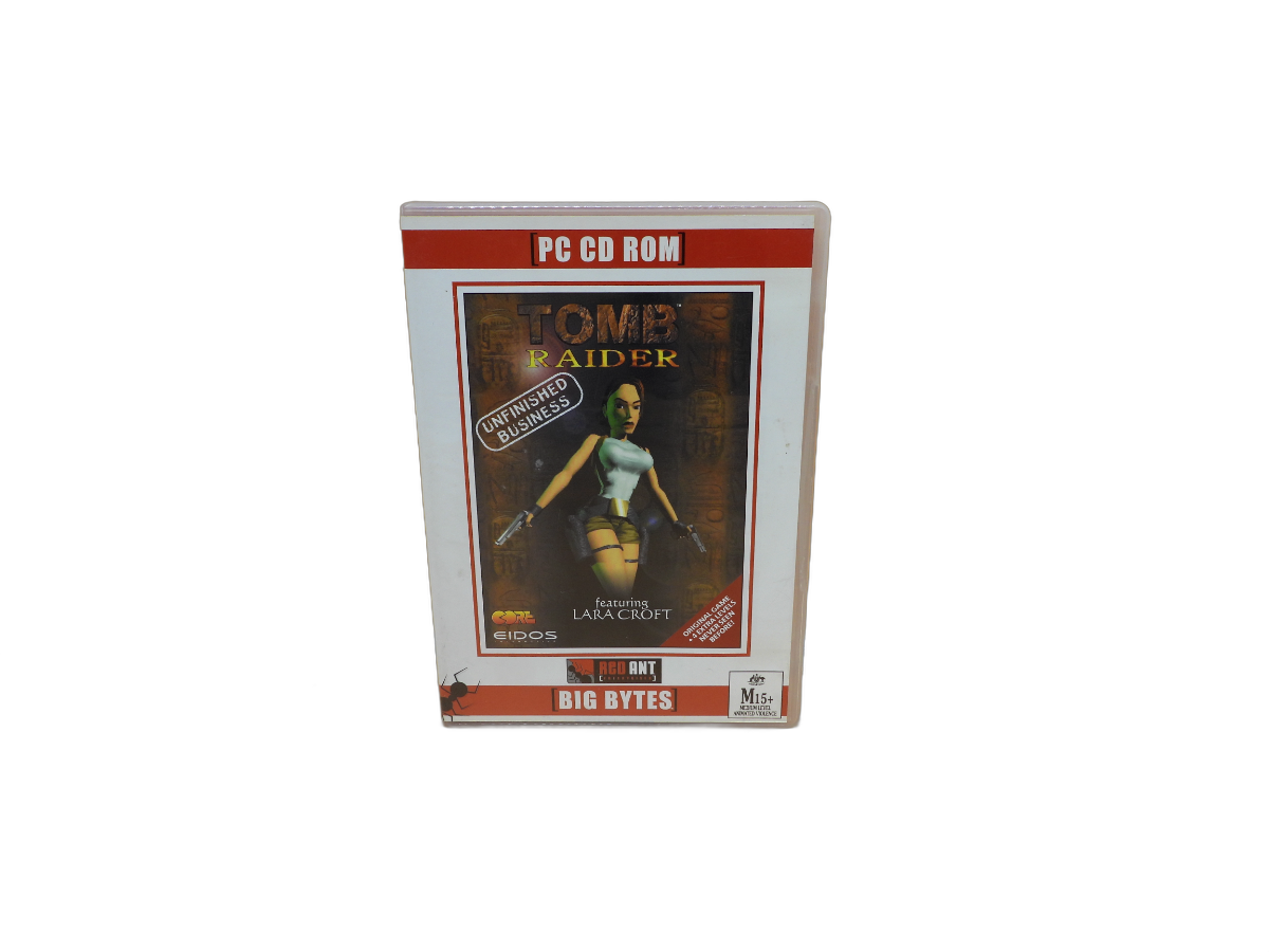 Tomb Raider Unfinished Business Pc Cd Rom Red Ant Game