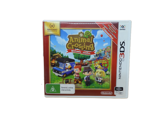 Animal Crossing New Leaf Welcome Amiibo Nintendo 3ds Game