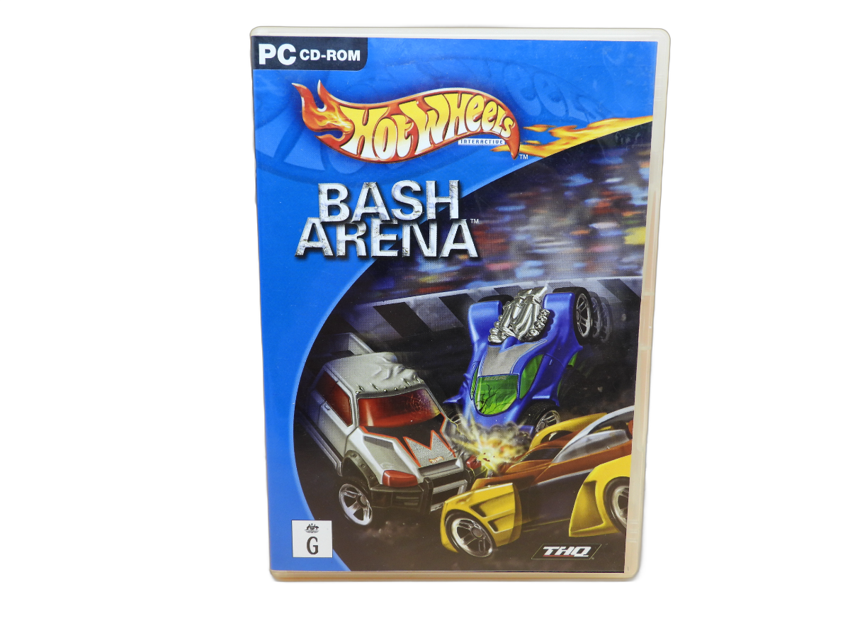 Hot Wheels Bash Arena Pc Game Cd Rom Thq