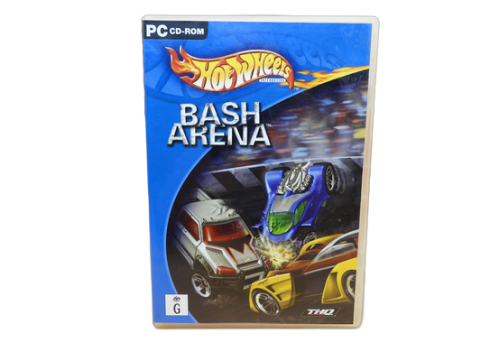 Hot Wheels Bash Arena Pc Game Cd Rom Thq