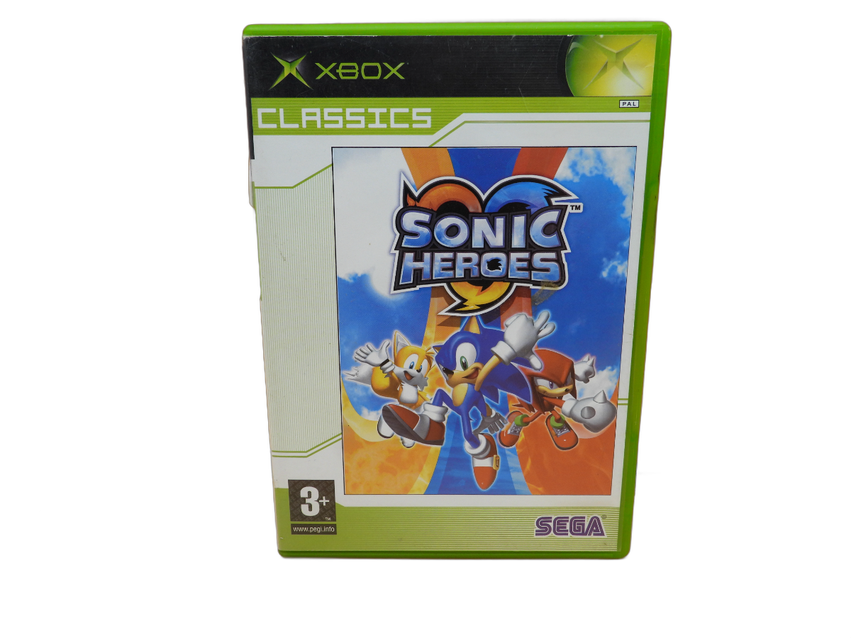 Sonic Heroes Xbox Game Disc Sega