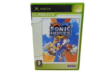 Sonic Heroes Xbox Game Disc Sega