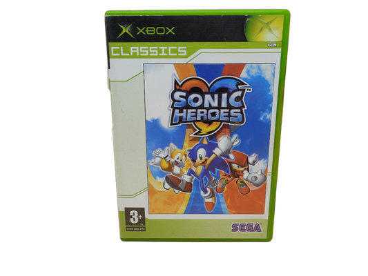 Sonic Heroes Xbox Game Disc Sega
