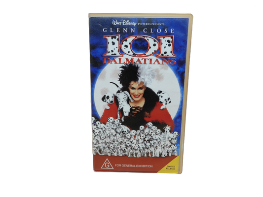 101 Dalmatians Disney Vhs Tape Glenn Close Walt Disney