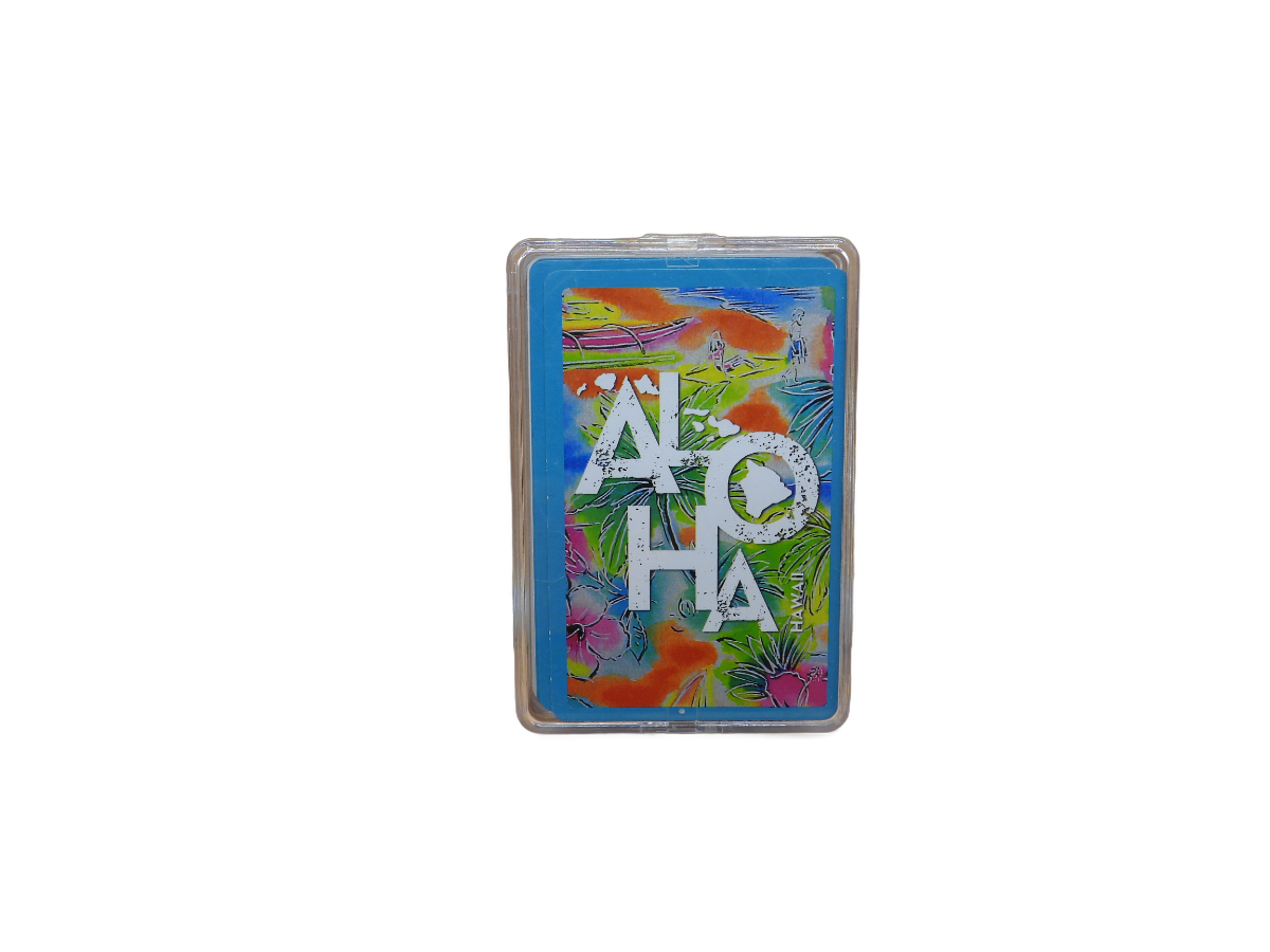 Hawaii Island Tropical Aloha Playing Cards