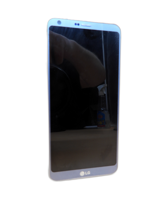 Lg G6 32gb Silver Smartphone LOCKED PARTS ONLY 