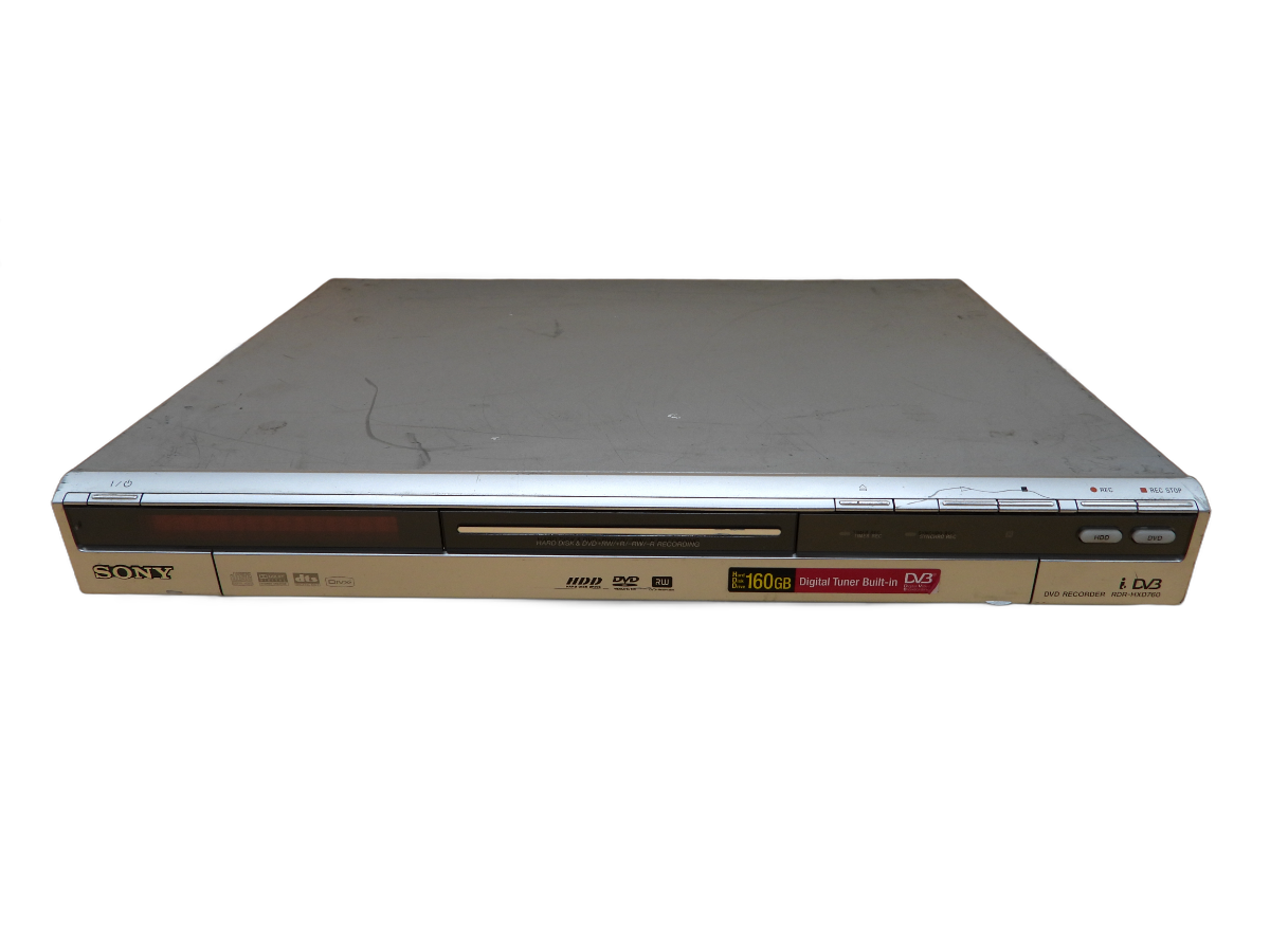 Sony Rdr Hxd760 Dvd Recorder 160gb Hdd Digital Tuner