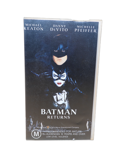 Batman Returns 1992 Vhs Tape Warner Bros.