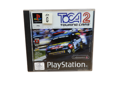 Codemasters Toca 2 Touring Cars Playstation PS1 Racing Game