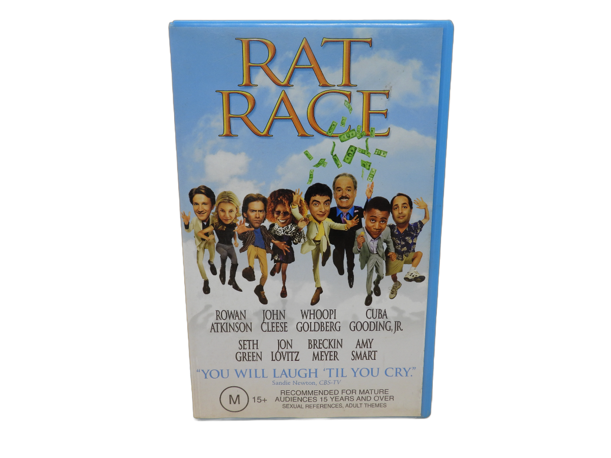 Rat Race Vhs Tape Paramount Vpa109460
