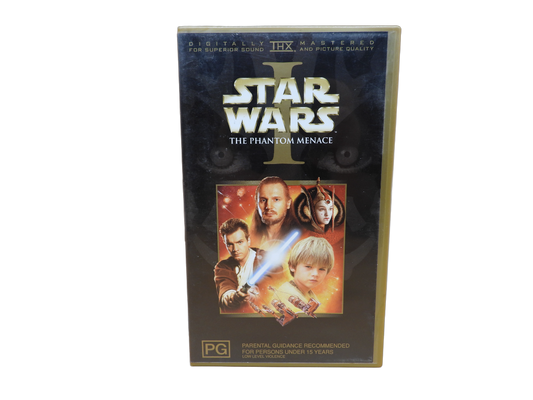 Star Wars Episode I the Phantom Menace Vhs Tape 20th Century Fox Home Entertainm