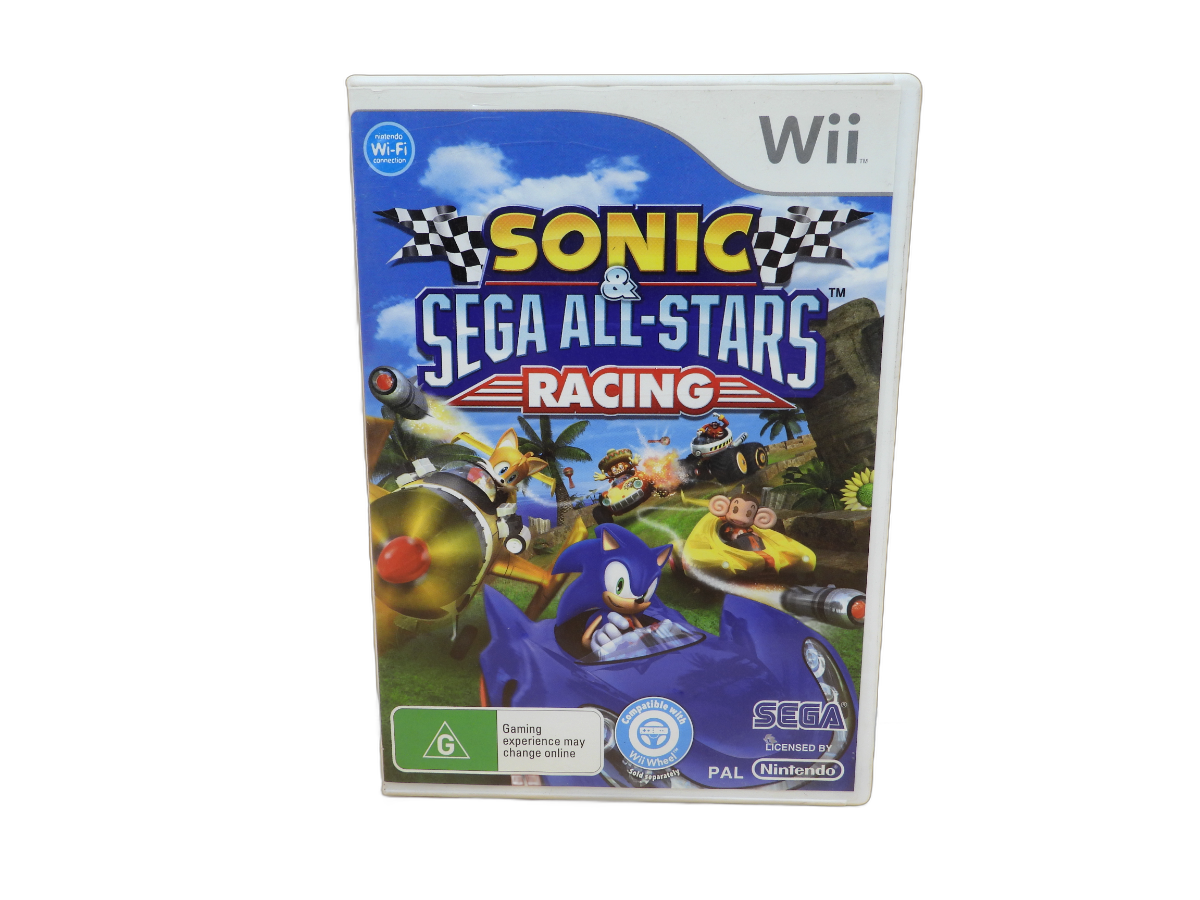 Sonic & Sega All Stars Racing Wii Pal Game