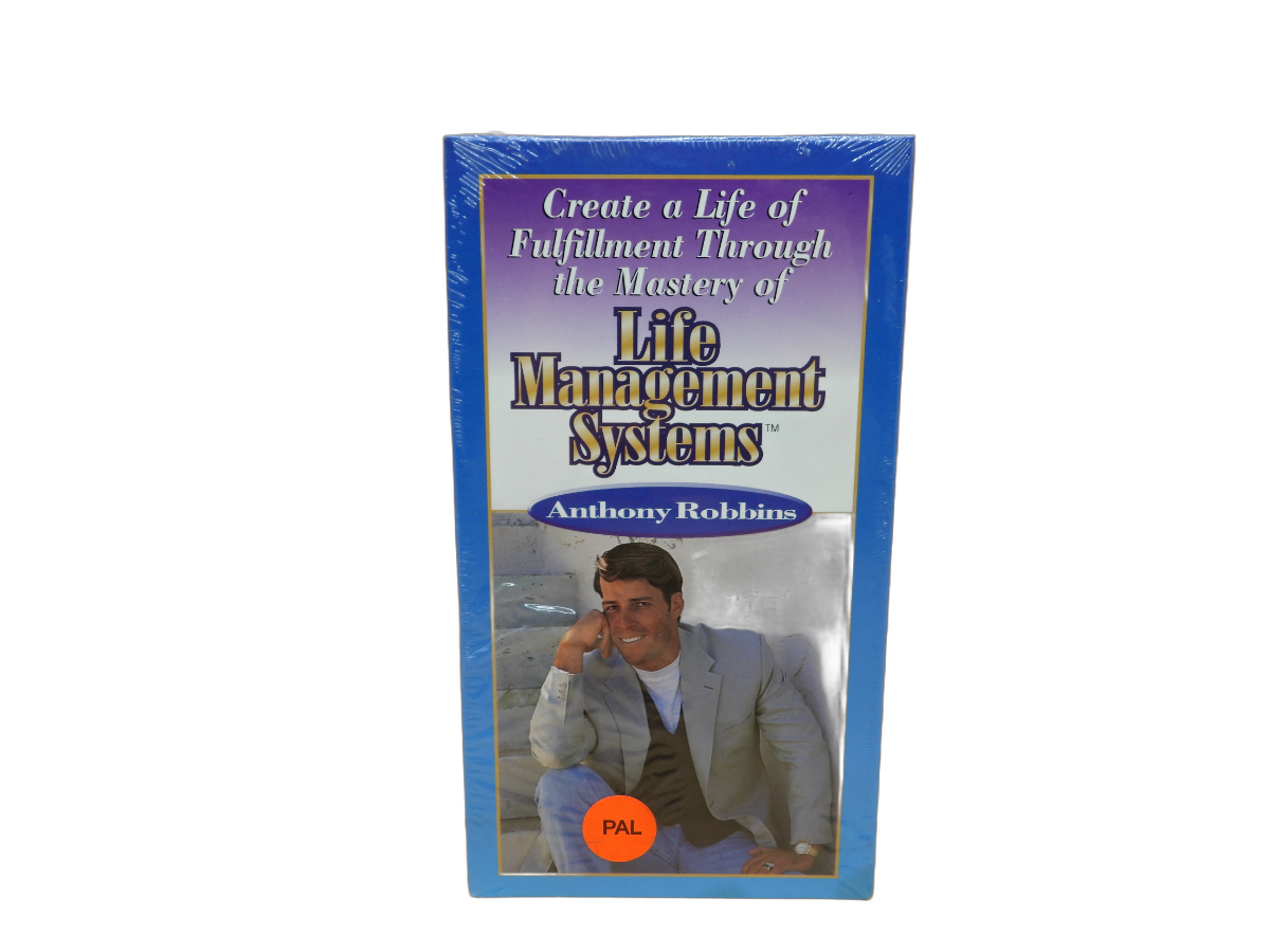 Anthony Robbins Life Management Systems Vhs Tape