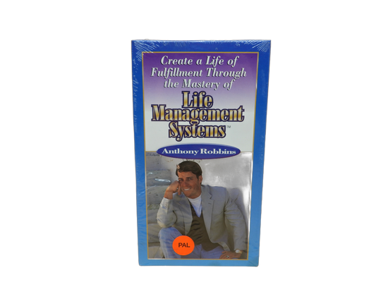 Anthony Robbins Life Management Systems Vhs Tape