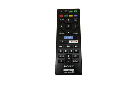 Sony Rmt Vb100i Blu Ray Remote Control