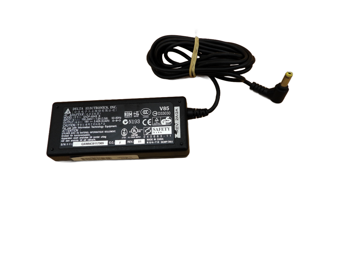 Delta Electronics Sadp 65kb B Ac Adapter 19v 3.42a