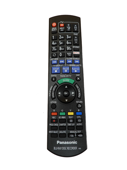 Panasonic Ir6 Remote for Blu Ray Disc Recorder