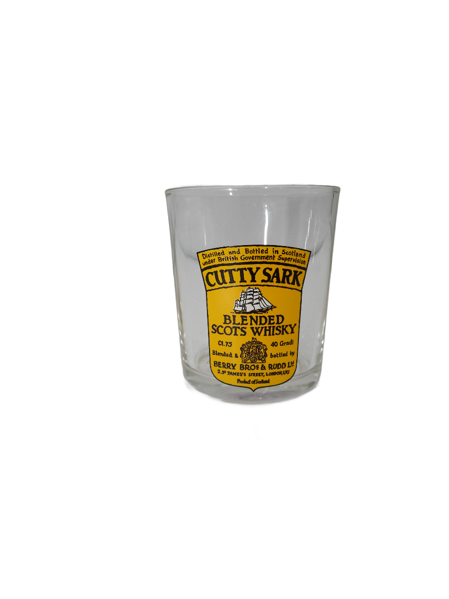 Cutty Sark Blended Scots Whisky Glass