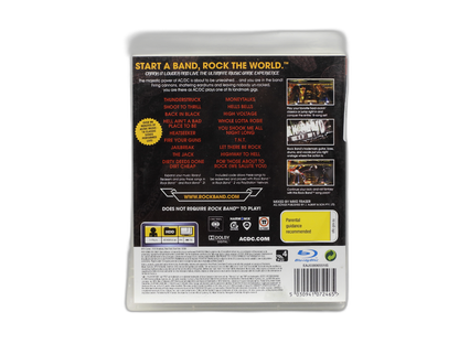 Ac/dc Live Rock Band PS3 Music Game