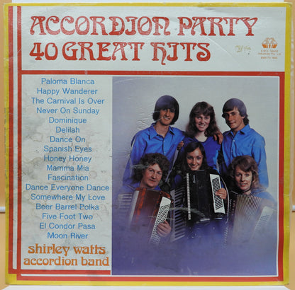 Accordion Party 40 Great Hits Vinyl Record Ems Tv 7042 Ems Sound Industries
