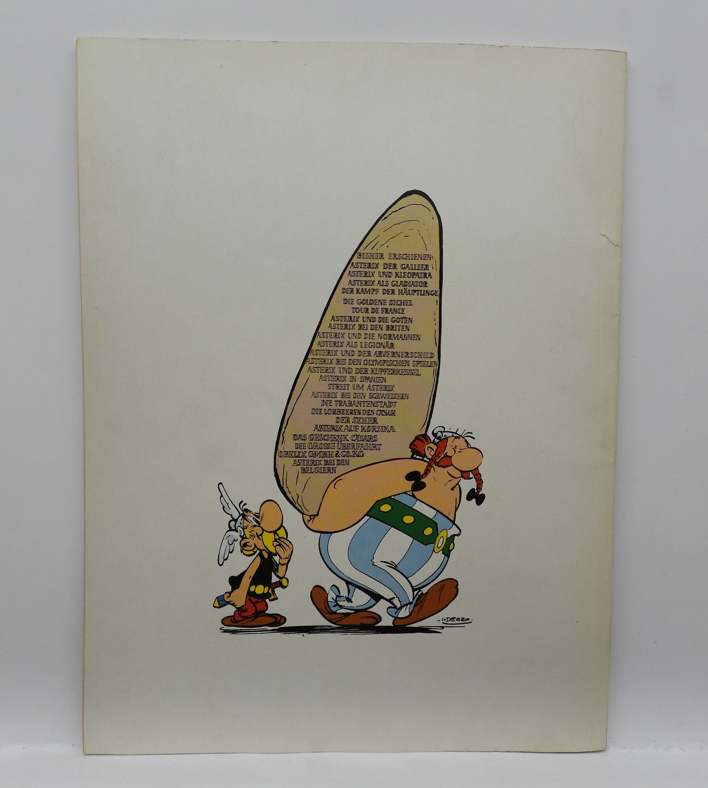 Asterix Bei Den Belgiern Comic Book German Dargaud