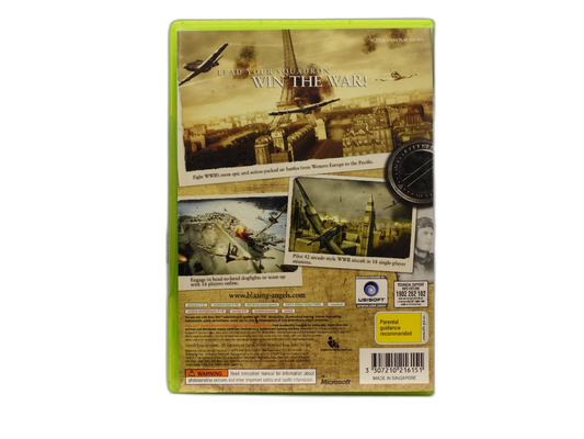 Blazing Angels Squadrons Of Wwii XBOX 360 Game