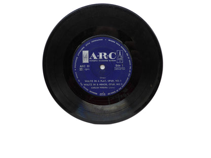Chopin Waltz Op.69 No.1 & No.2 Vinyl Record Arc 23 Arc Associated Recordings Com