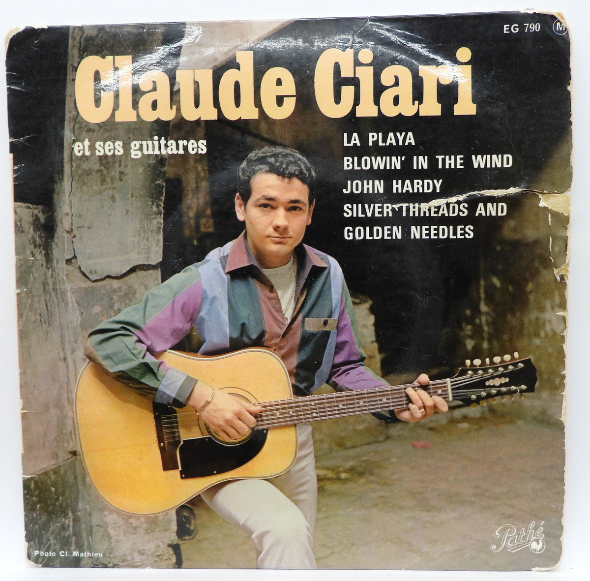 Claude Ciari Et Ses Guitares 45 Rpm Vinyl Record Pathé