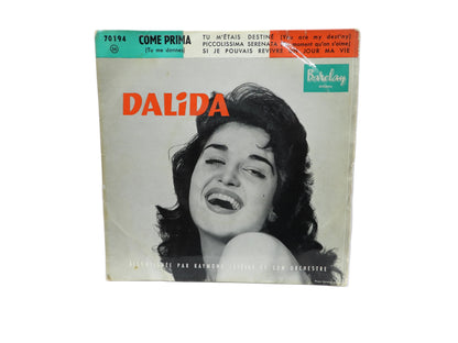 Dalida Come Prima 45 Rpm Vinyl Record Barclay