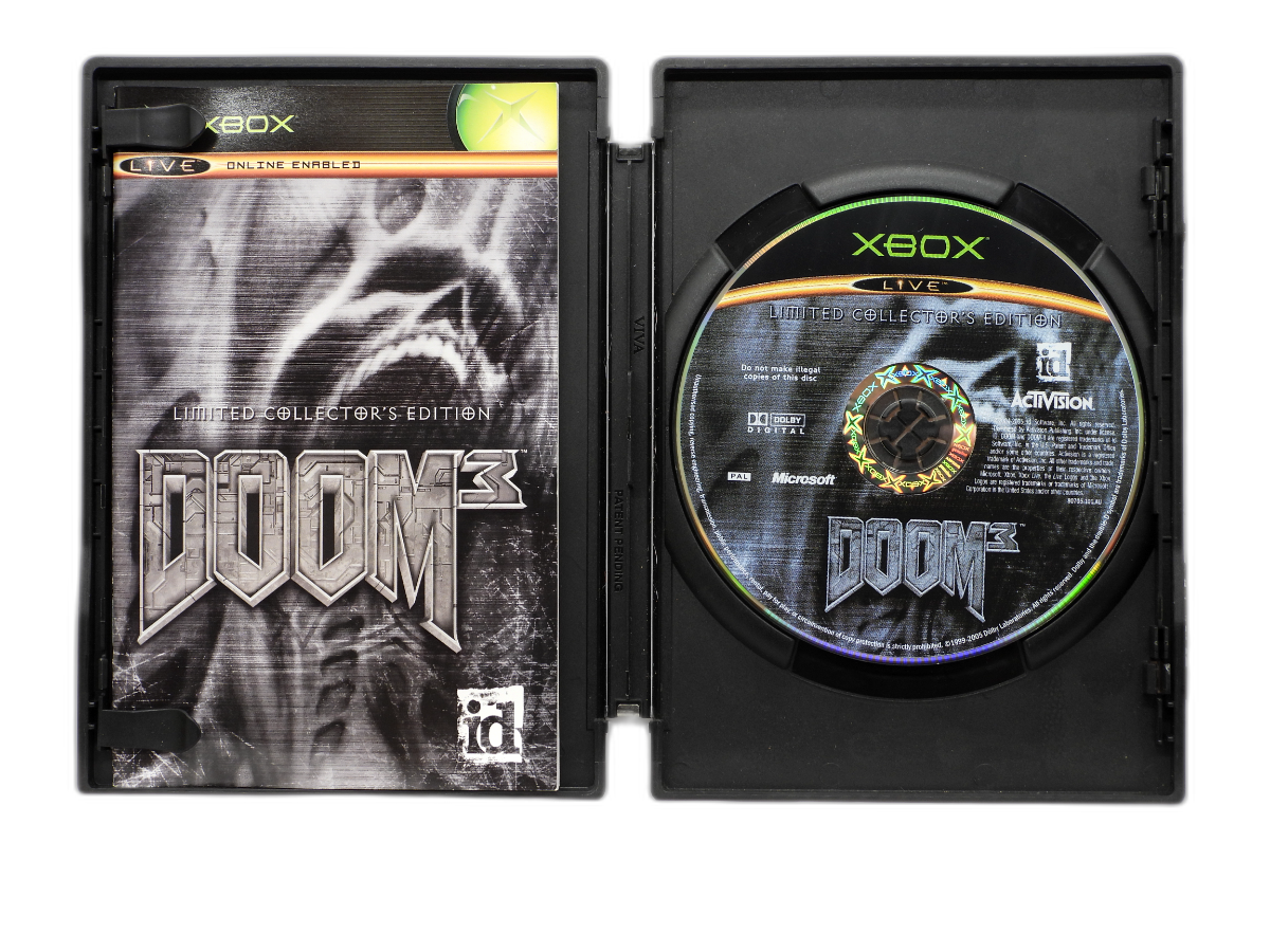 Doom 3 Limited Steelbook Collector's Edition XBOX Pal