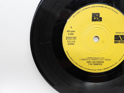 Embrujo De Trompeta 45 Rpm Vinyl By Jose Luis Hidalgo Audio & Video S.a. Vinyl R