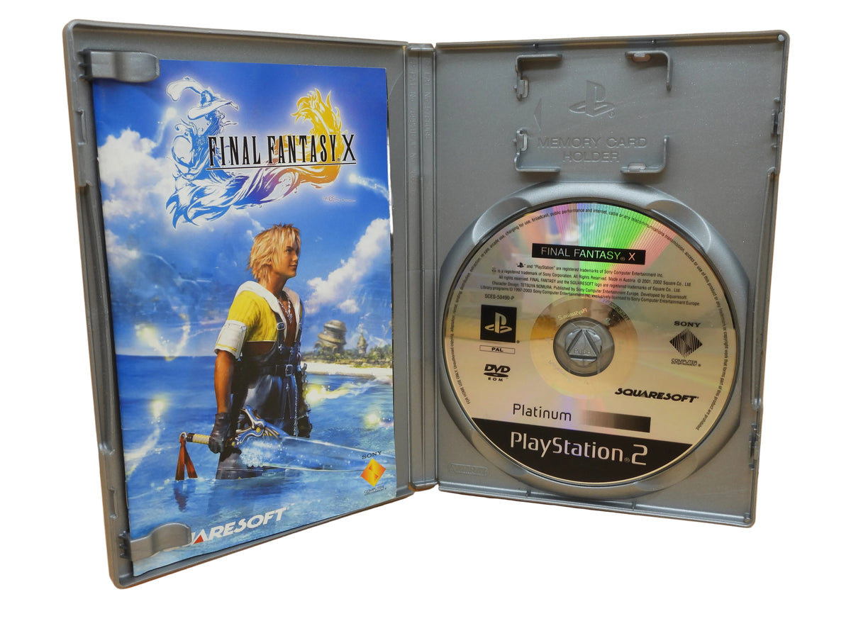 Final Fantasy X PlayStation 2 Rpg Platinum Squaresoft Game