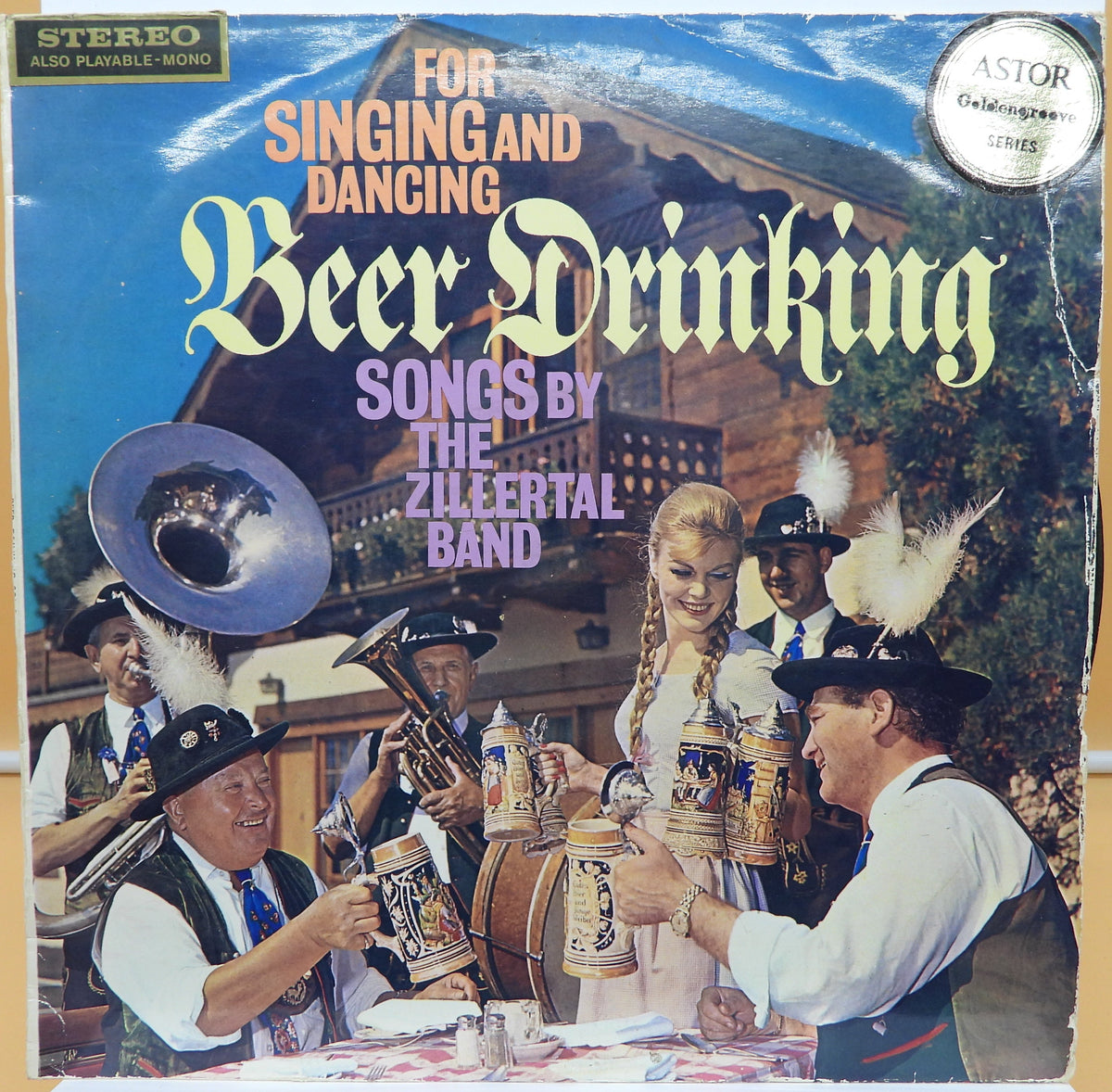 For Singing and Dancing Beer Drinking Songs Vinyl Record Astor