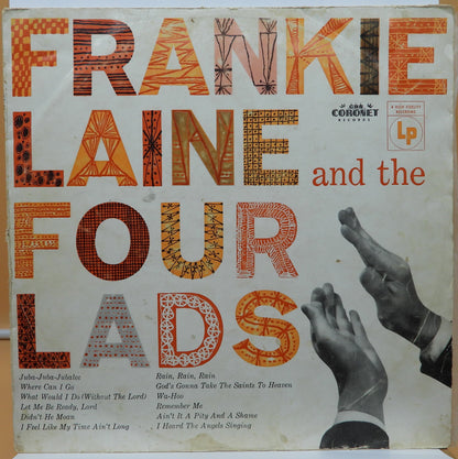 Frankie Laine and the Four Lads Vinyl Lp Cbs Coronet Klp 538