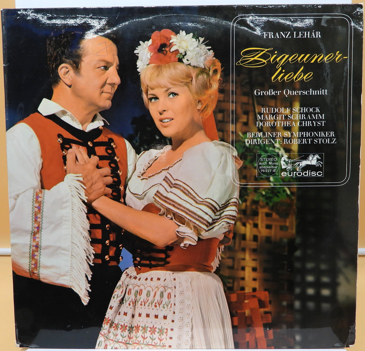 Franz Lehár Zigeunerliebe Vinyl Record Eurodisc