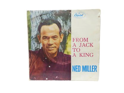 From a Jack to a King 45 Rpm Vinyl Record Ned Miller Capitol Records