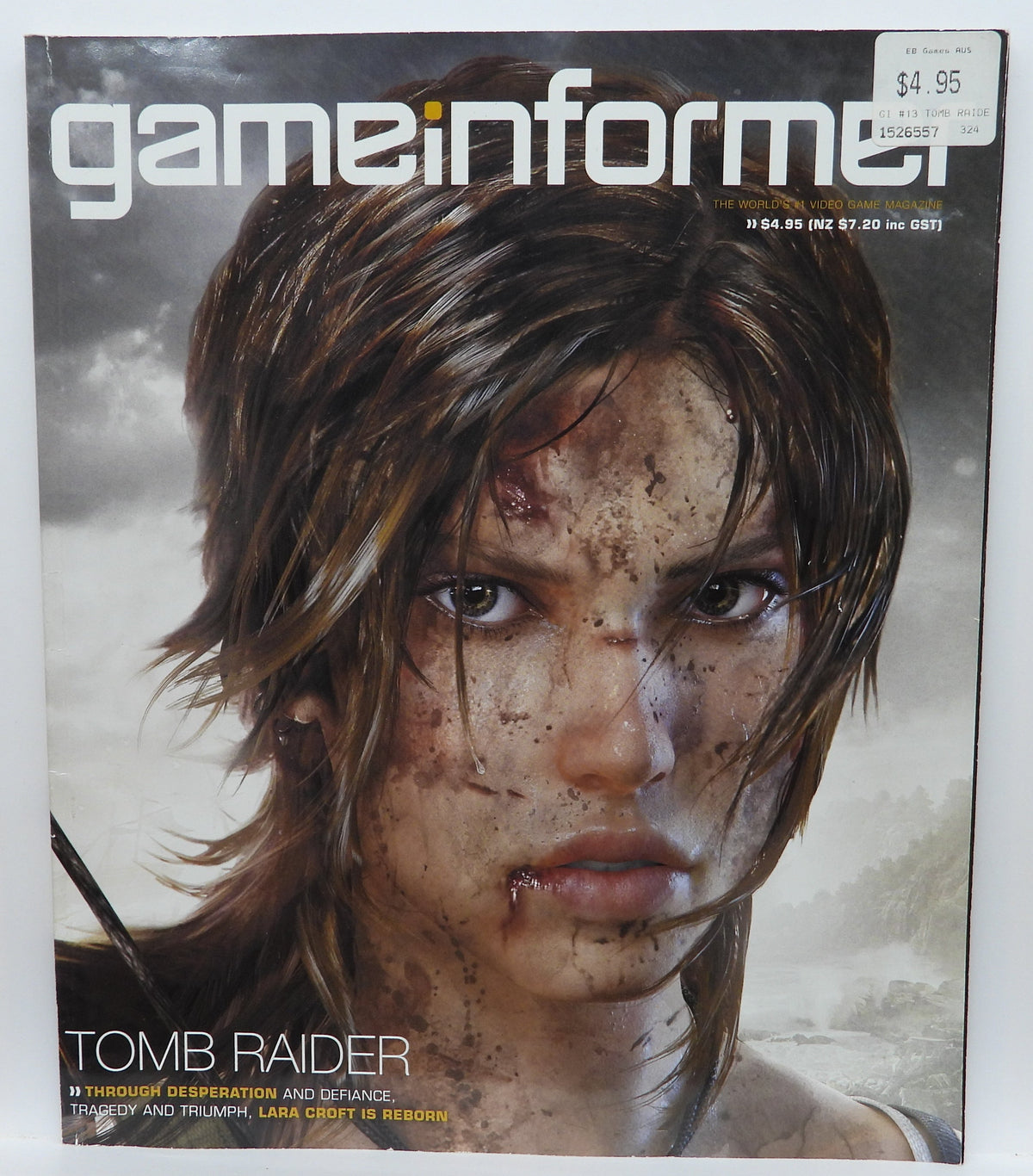 Game Informer Magazine Issue 13 Tomb Raider Cover