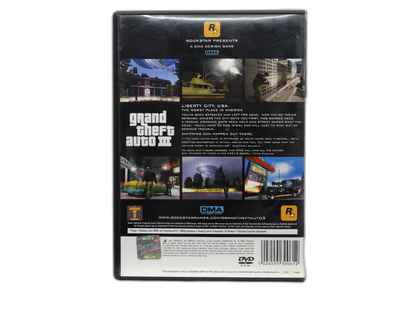 Grand Theft Auto III Playstation 2 Complete With Manual Pal