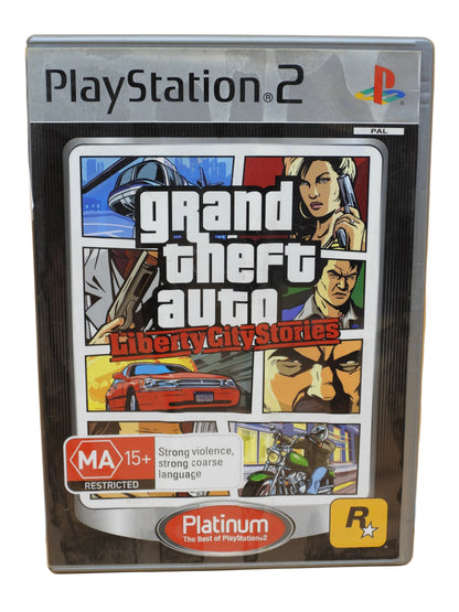 Grand Theft Auto Liberty City Stories PS2 Rockstar Games Game Water Damged